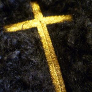 Pälsstola detalj